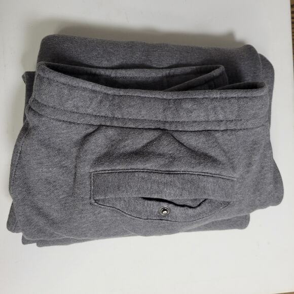 VTG Y2K Nike Gray Sweatpants Size XL Blue Tag Athletic Fleece Pockets *FLAW - Picture 10 of 10